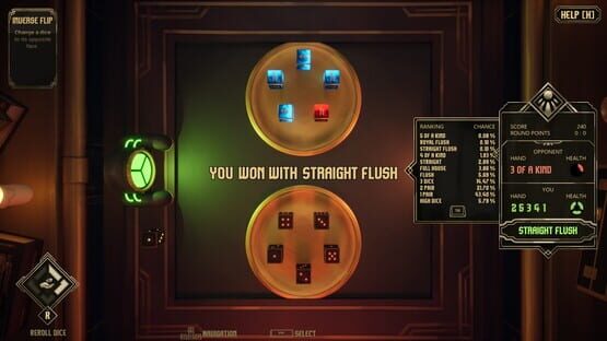 Screenshot A Game of D.I.C.E.