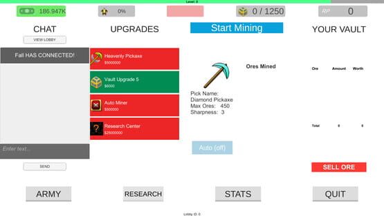 Screenshot A Mining Game