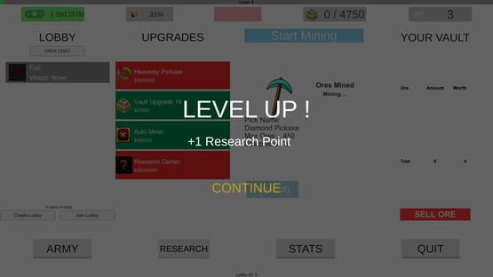 Screenshot A Mining Game