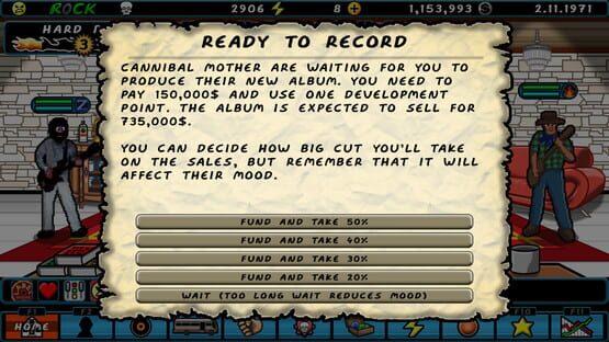 Screenshot A Story of a Band