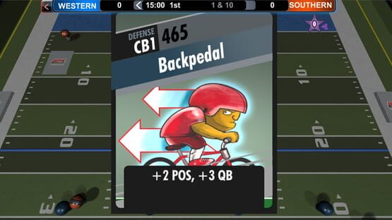 Screenshot Action Card Football