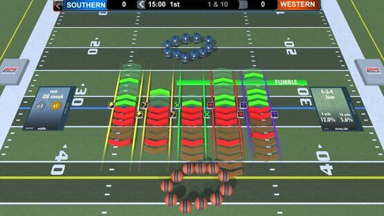 Screenshot Action Card Football