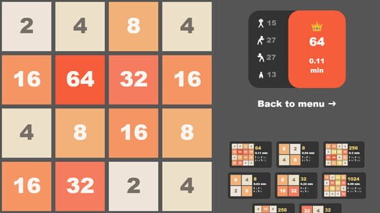 Screenshot Active 2048 Body Control