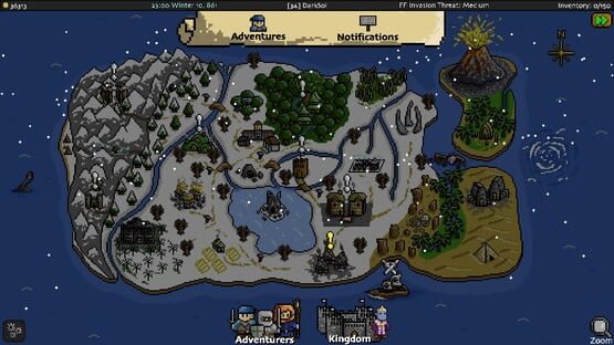 Screenshot Adventurer Manager
