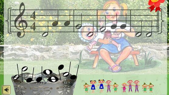 Screenshot Adventures of musical tones and their notes