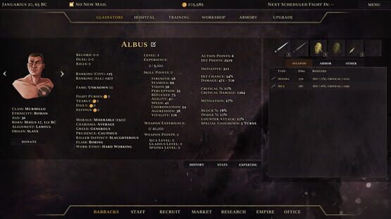 Screenshot Age of Gladiators II: Rome