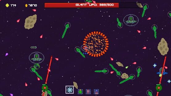 Screenshot Aliens&Asteroids