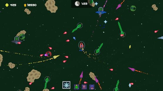 Screenshot Aliens&Asteroids