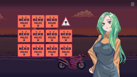Screenshot Anime Sunset Ride
