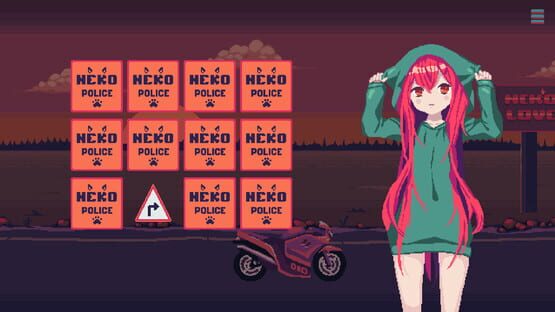 Screenshot Anime Sunset Ride