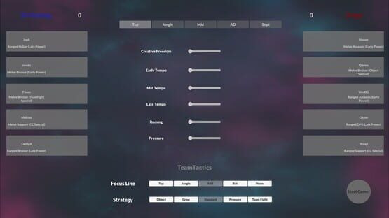 Screenshot AOS Manager