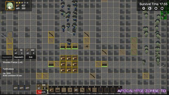 Screenshot Apocalypse Zombie TD