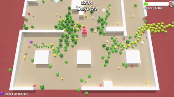 Screenshot Around us: Zombie shooter
