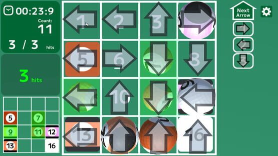 Screenshot Arrow Bingo
