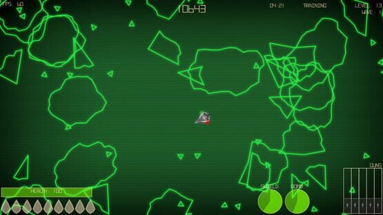 Screenshot Asteroids