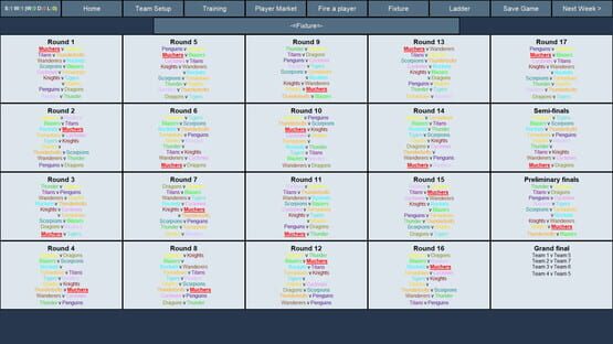 Screenshot Aussie Rules Coach