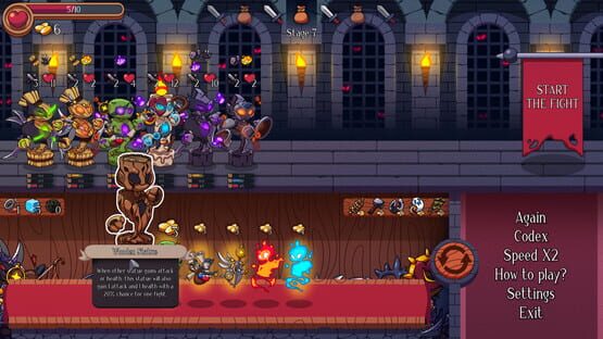 Screenshot Auto Statue Battle: The Forces of Evil