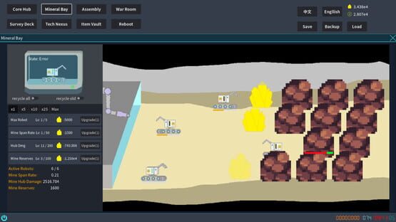 Screenshot Autonomous Swarm: The Replication War
