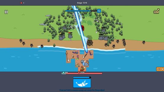 Screenshot Beach Defense: Zombie Invasion