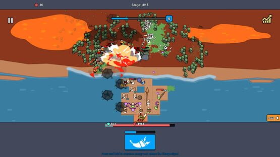 Screenshot Beach Defense: Zombie Invasion