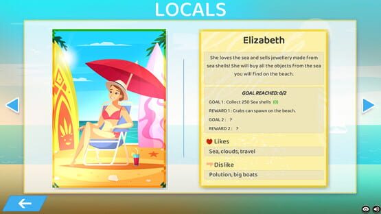 Screenshot Beach Love Shop