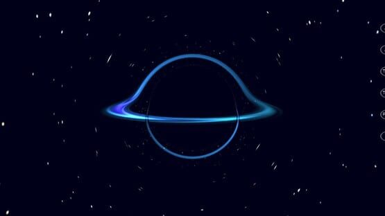 Screenshot Black Hole Simulator
