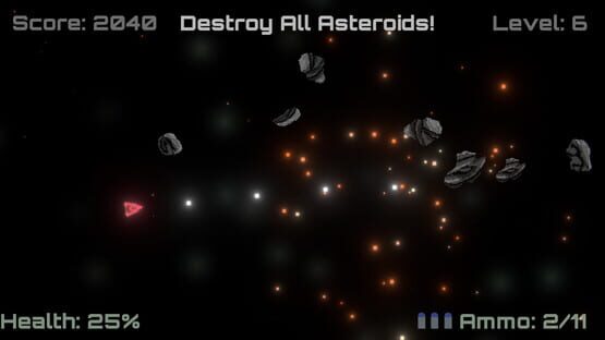 Screenshot Blasteroids