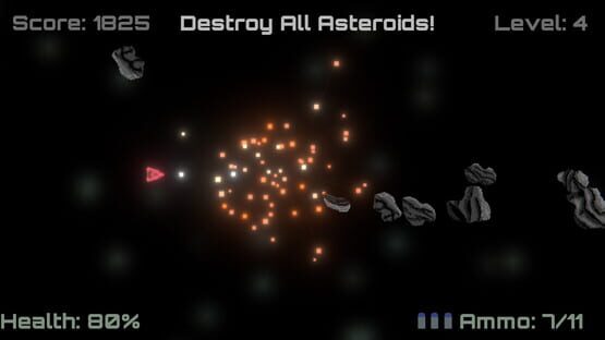 Screenshot Blasteroids