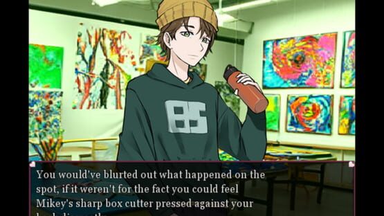 Screenshot Bleeding Canvas