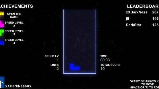 Screenshot Block Fall Simulator 2019