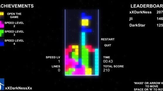 Screenshot Block Fall Simulator 2019