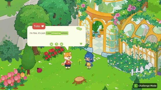 Screenshot Blossom’s Grove: An English-learning Game