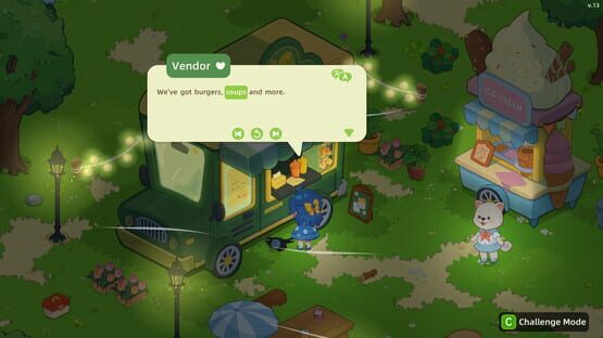 Screenshot Blossom’s Grove: An English-learning Game