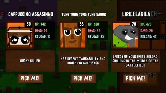 Screenshot Brainrot Battle