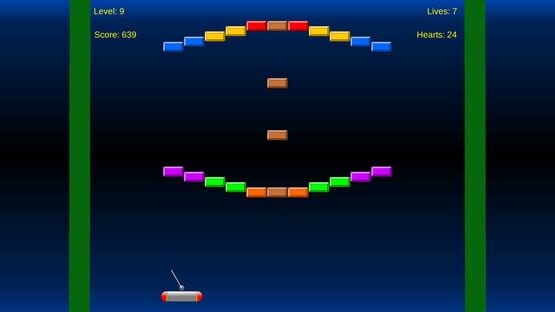 Screenshot Brick Breaker Heart Collector