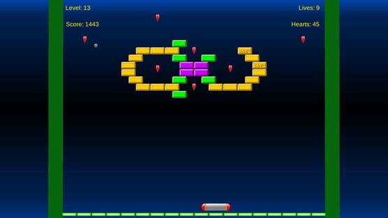 Screenshot Brick Breaker Heart Collector