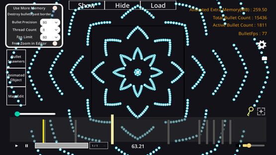 Screenshot Bullet Art