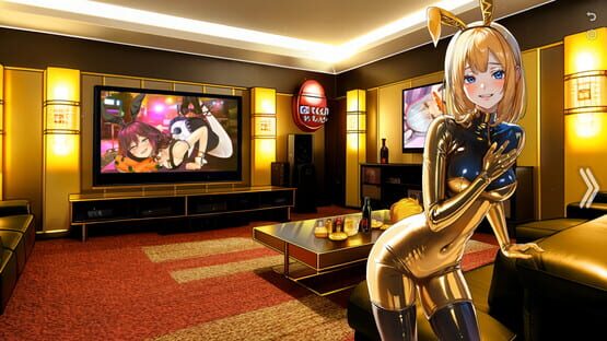 Screenshot Bunny-girl with Golden Tummy
