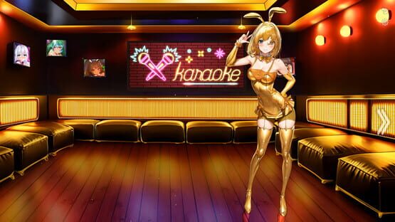 Screenshot Bunny-girl with Golden Tummy
