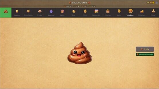 Screenshot Caca Clicker