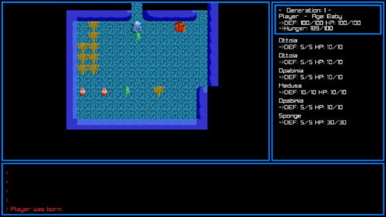 Screenshot Cambrian Crawl