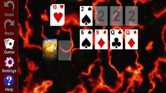 Screenshot Canfield Solitaire Classic Card Game