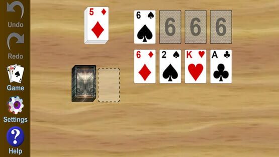 Screenshot Canfield Solitaire Classic Card Game