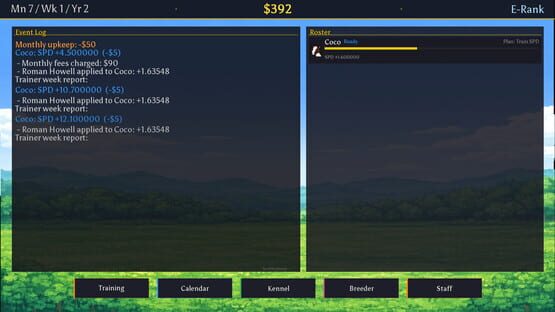 Screenshot Canine Derby Manager