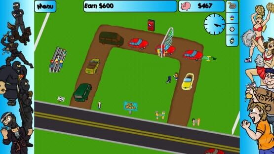 Screenshot Car Washer: Summer of the Ninja