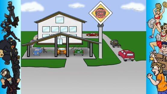 Screenshot Car Washer: Summer of the Ninja