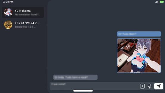Screenshot Chat with Yu