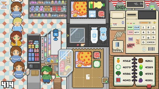 Screenshot Checkout: Cashier Simulator