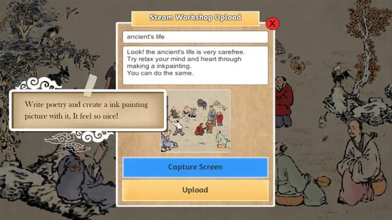 Screenshot Chinese Ink Painting Puzzle & Creator