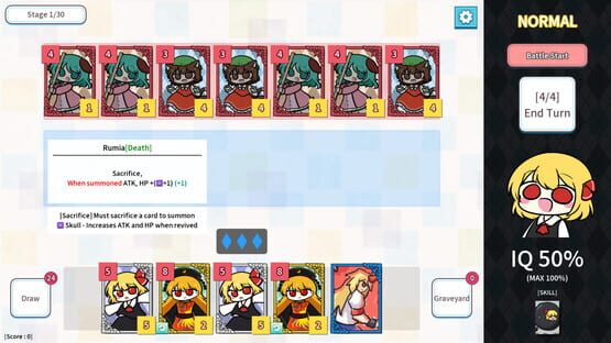 Screenshot Cirno's Card Class